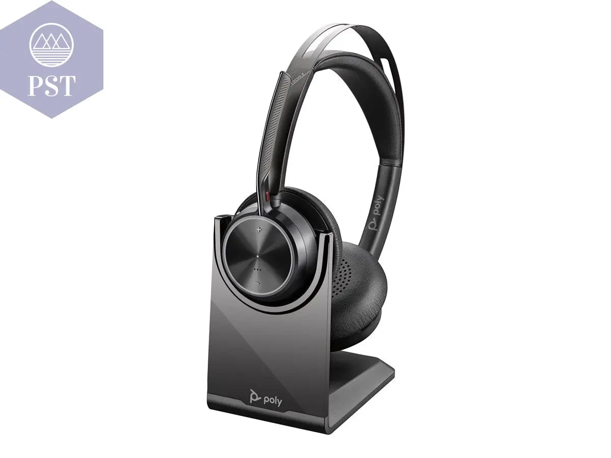 HP Poly Voyager Focus 2 UC Headset +USB-A to USB-C Cable +Charging Stand PST PS Tradings Kopfhörer PST PS Tradings PST PS Tradings
