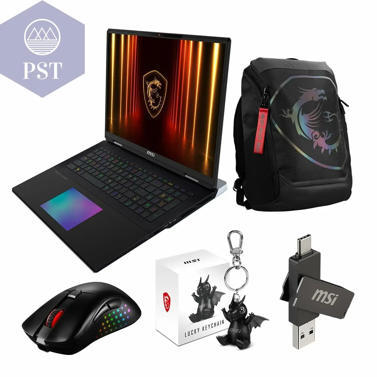 MSI TITAN 18 HX AI Laptop 64GB RTX5080 PST PS Tradings MSI TITAN 18 HX AI Laptop 64GB RTX5080