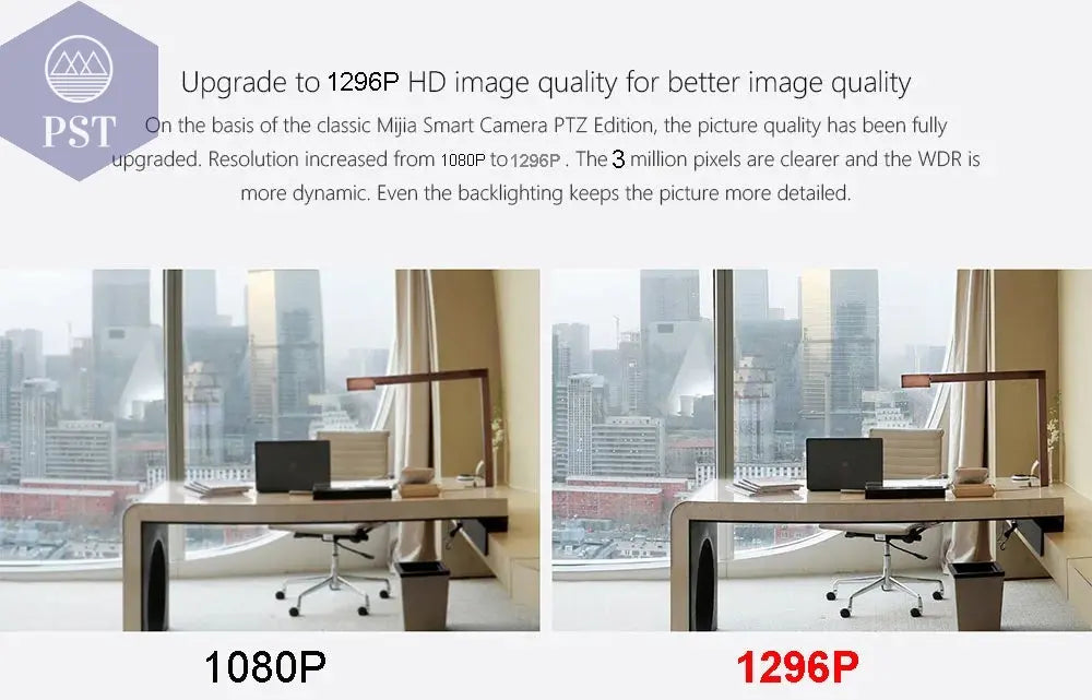 Original Smart Camera 2K 1296P HD 360 Angle WiFi Night Vision Webcam Video IP Camera Baby Security Monitor for Xiaomi Mihome APP PST PS Tradings