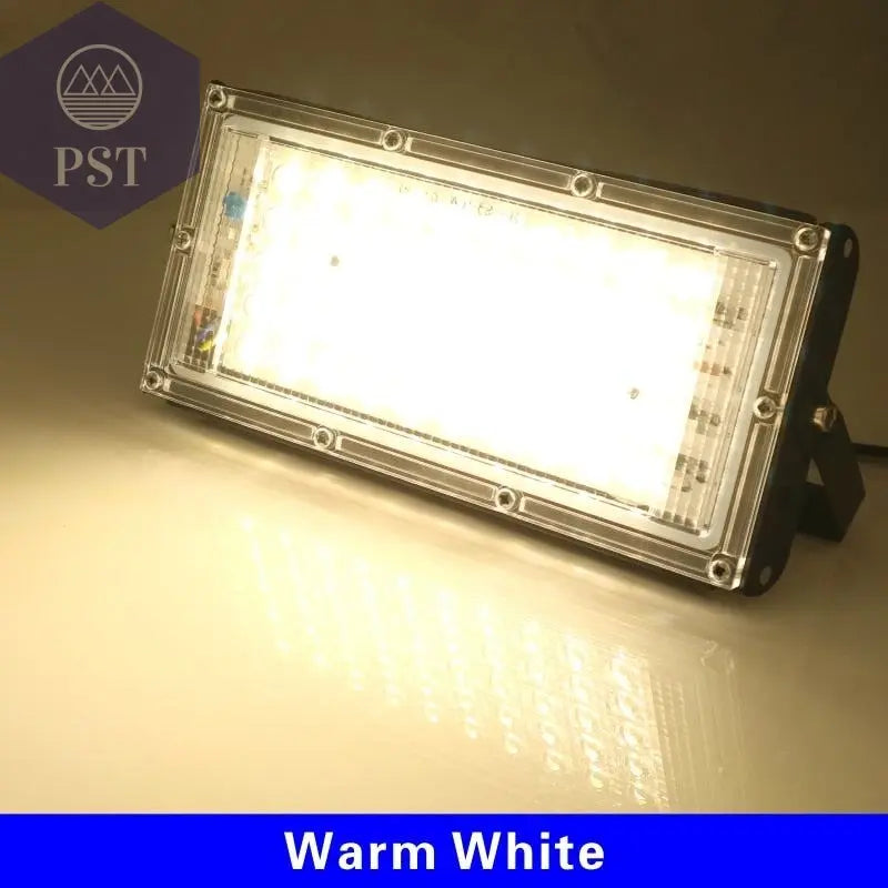 Outdoor Waterproof Bright Spotlight Warm-White-50W-China PST PS Tradings