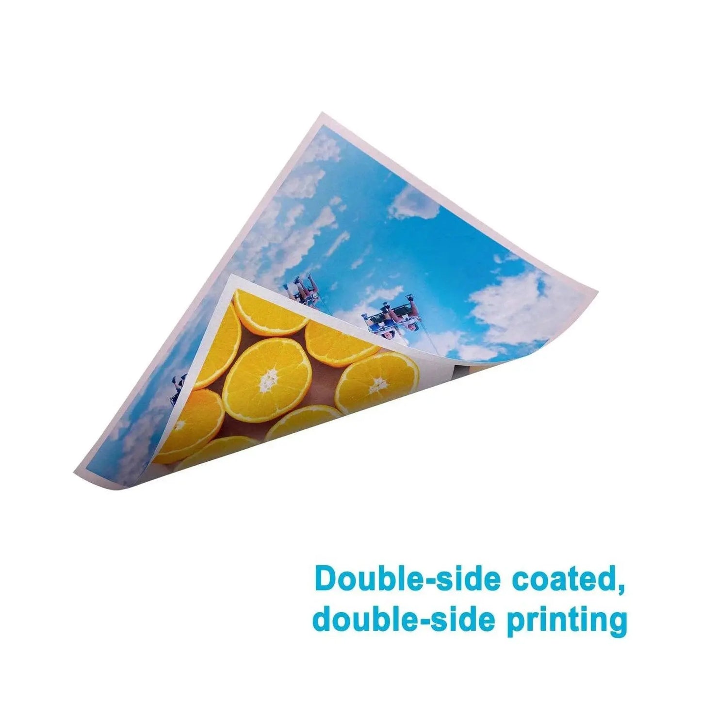 ESHANG 50 Sheets Double Side Paper Glossy Photo Print Inkjet 8.3x11.7 Letter Size DIY Picture Photos Printer 200gsm - PST PS Tradings