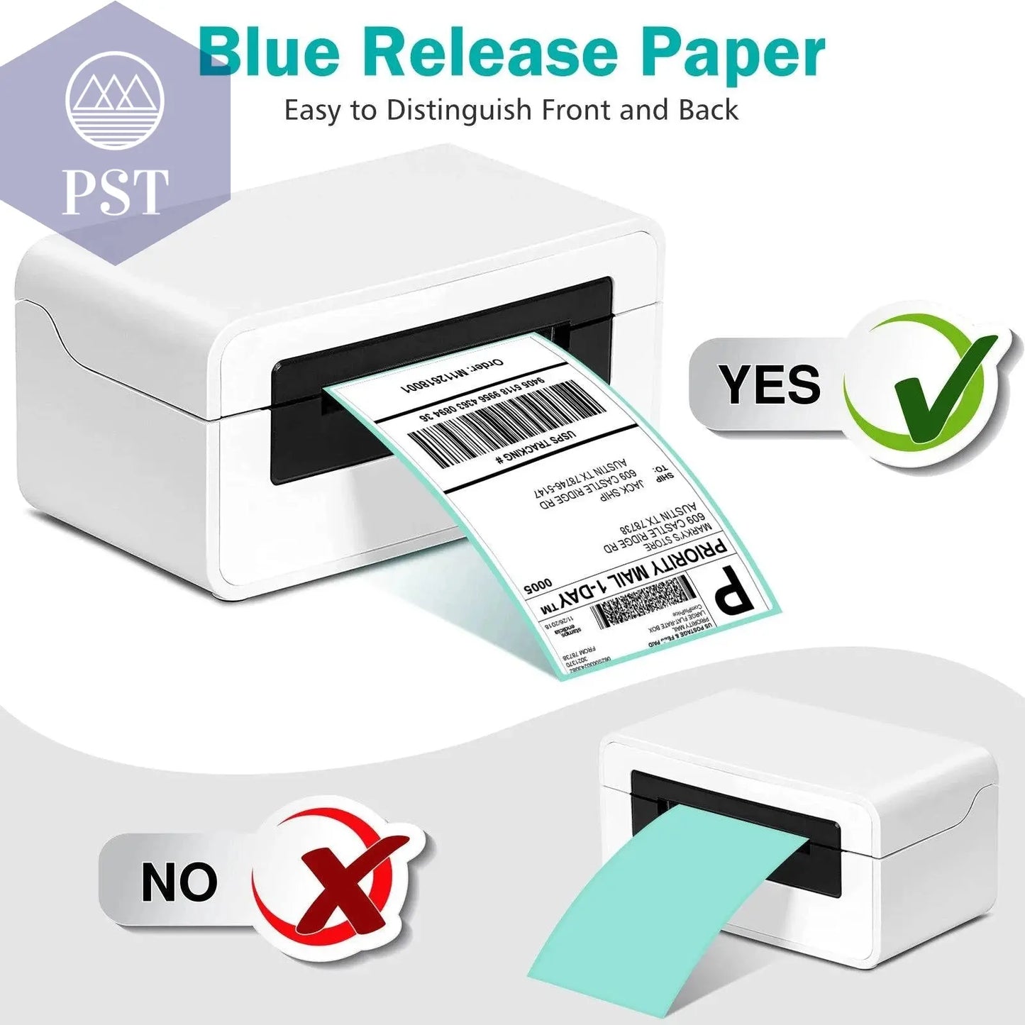 Shipping Labels 4x6",Direct Thermal Labels Compatible with Label Printer ,Roll Mailing Label Easy to Tear Commercial Grade 325 - Property & Safety Tradings