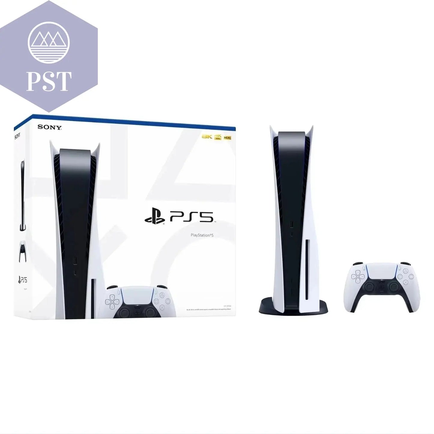 Sony PlayStation 5 Video Game Console (Disc Edition) - White PST PS Tradings PST PS Tradings PST PS Tradings Sony PlayStation 5 Video Game Console (Disc Edition) - White