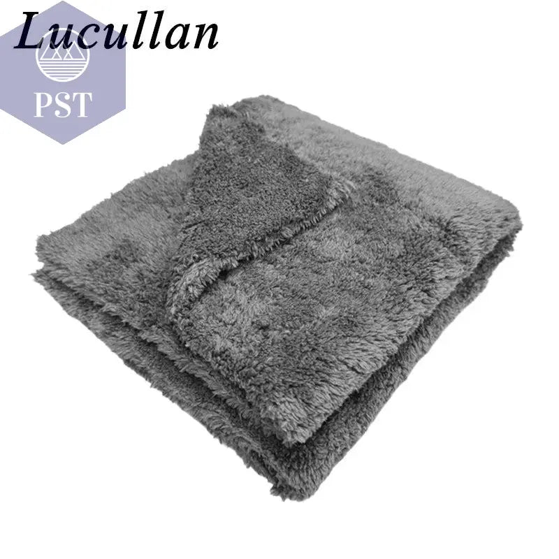 Ultra Thick-580GSM Edgeless Microfiber Cloth 16"X16" No Edge Premium Detailing Towel For Polishing,Buffing,Finishes,Car Wash - PST PS Tradings