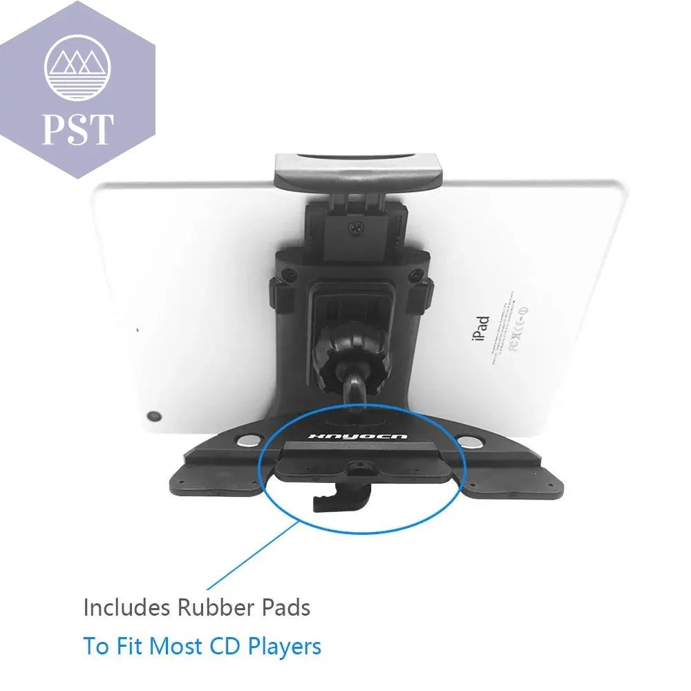 Universal 7 8 9 10" Car Tablet Holder Car Auto CD Mount Tablet PC Holder Stand for IPad 2 3 4 5 6 Air 1 2 Tablet Car Holder PST PS Tradings