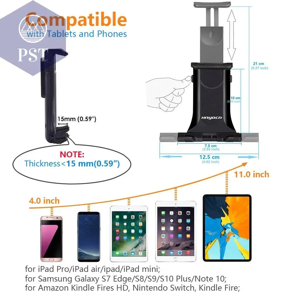 Universal 7 8 9 10" Car Tablet Holder Car Auto CD Mount Tablet PC Holder Stand for IPad 2 3 4 5 6 Air 1 2 Tablet Car Holder PST PS Tradings