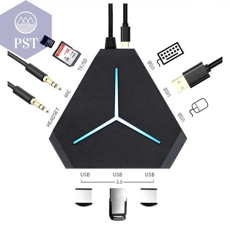 Universal USB 3.0 Hub with Audio Jack PST PS Tradings