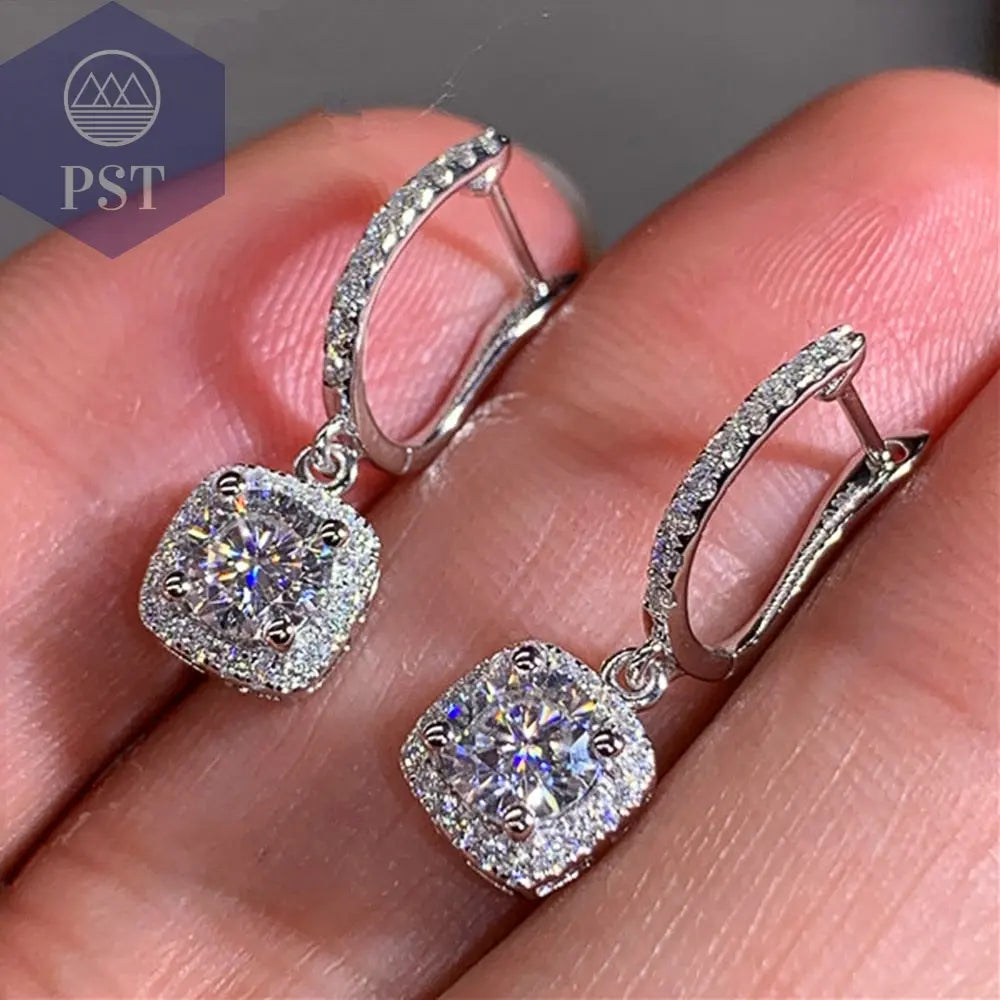 Women's Crystal Drop Earrings PST PS Tradings