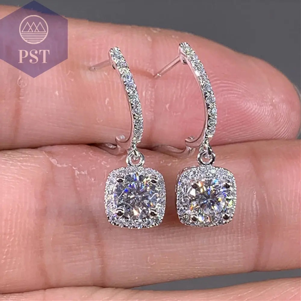Women's Crystal Drop Earrings PST PS Tradings