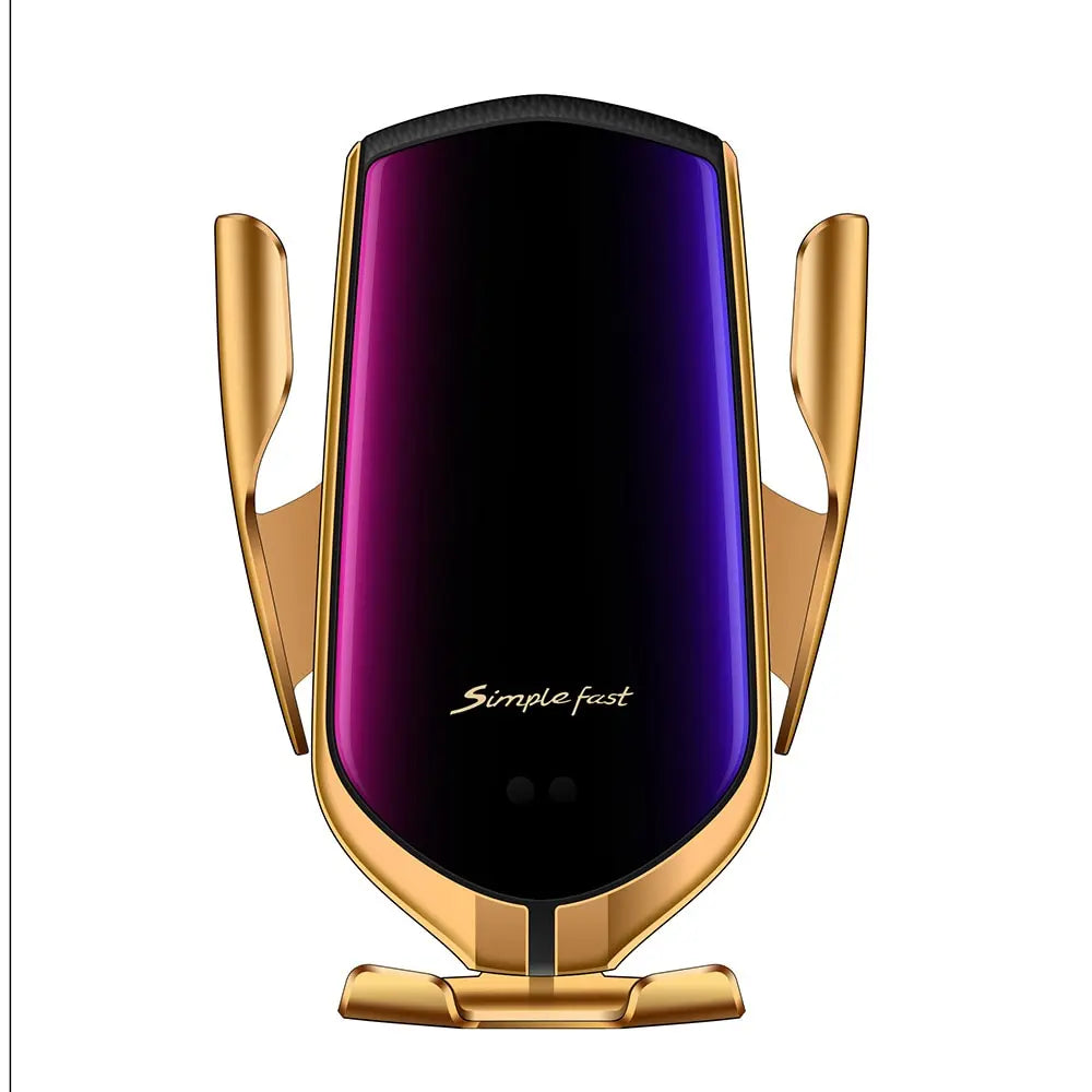 Automatic Car Vent Wireless Charger Gold PST PS Tradings