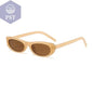2024 New Retro Oval Frame Sunglasses Personalized Small Frame Trend Versatile Street Shooting Sun Glasses Female - PST PS Tradings
