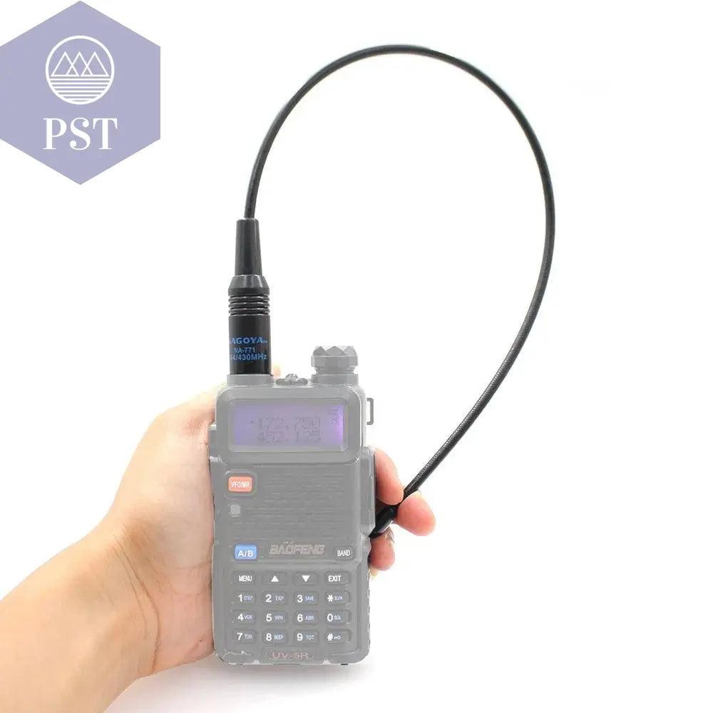 2PCS NAGOYA NA-771 SMA Female SMA-F Dual Wide Band Flexible Antenna VHF/UHF 144/430MHz Two Way Radio  BAOFENG UV-5R BF-888S - PST PS Tradings  PST PS Tradings