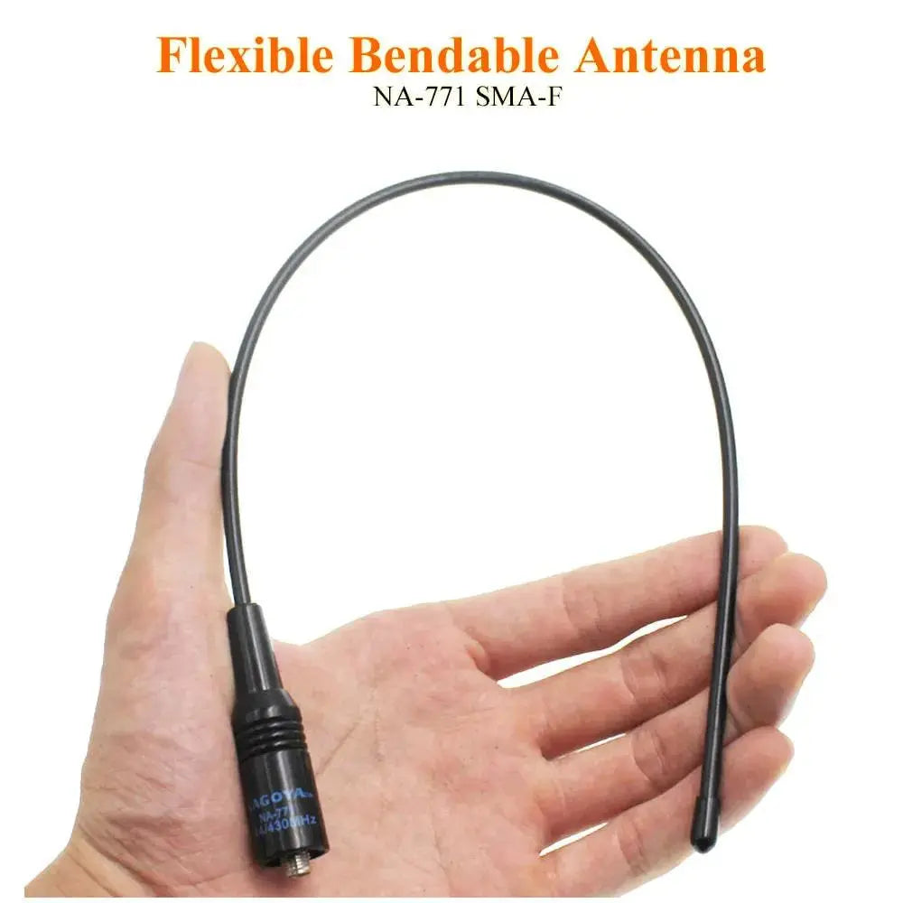 2PCS NAGOYA NA-771 SMA Female SMA-F Dual Wide Band Flexible Antenna VHF/UHF 144/430MHz Two Way Radio  BAOFENG UV-5R BF-888S - PST PS Tradings  PST PS Tradings