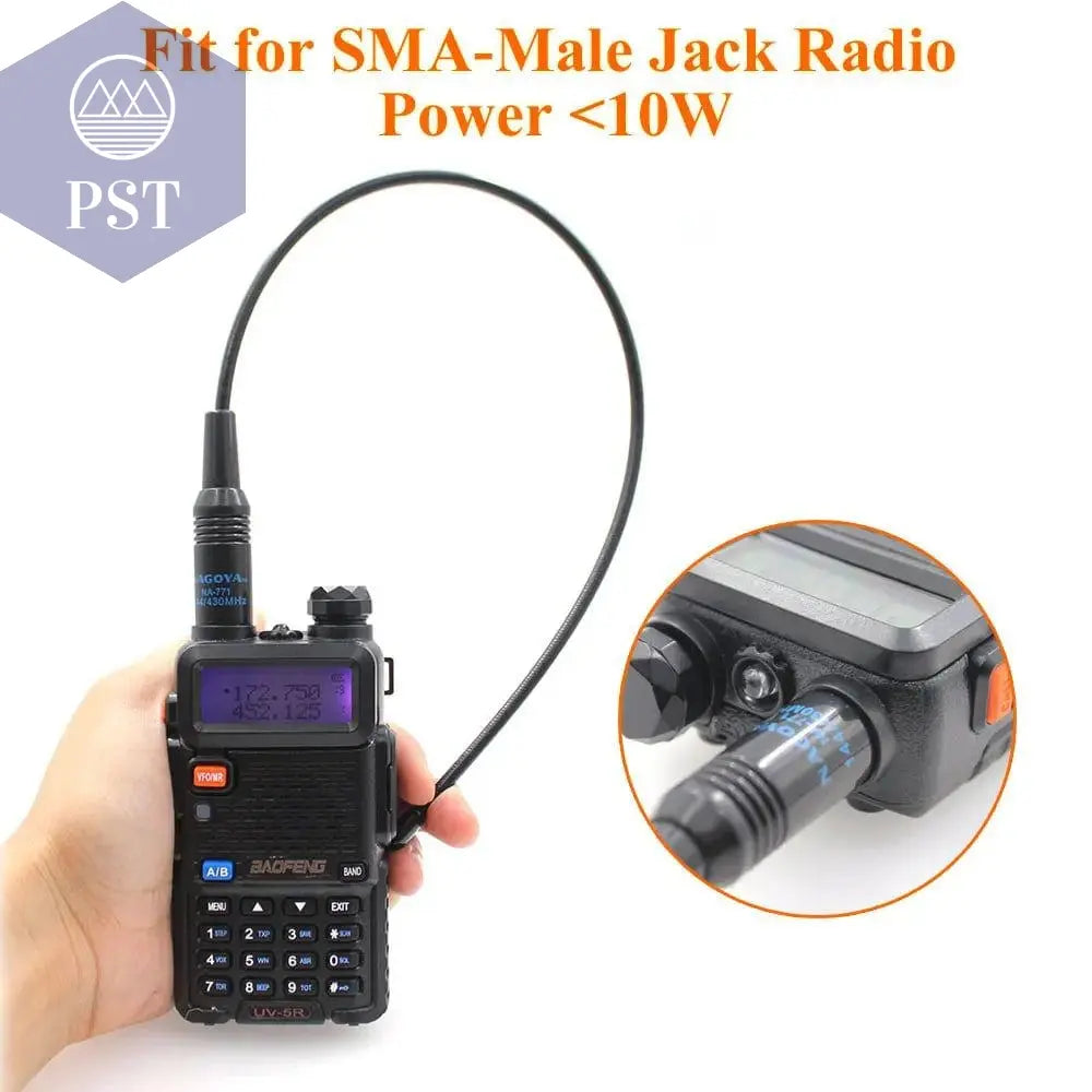 2PCS NAGOYA NA-771 SMA Female SMA-F Dual Wide Band Flexible Antenna VHF/UHF 144/430MHz Two Way Radio  BAOFENG UV-5R BF-888S - PST PS Tradings  PST PS Tradings