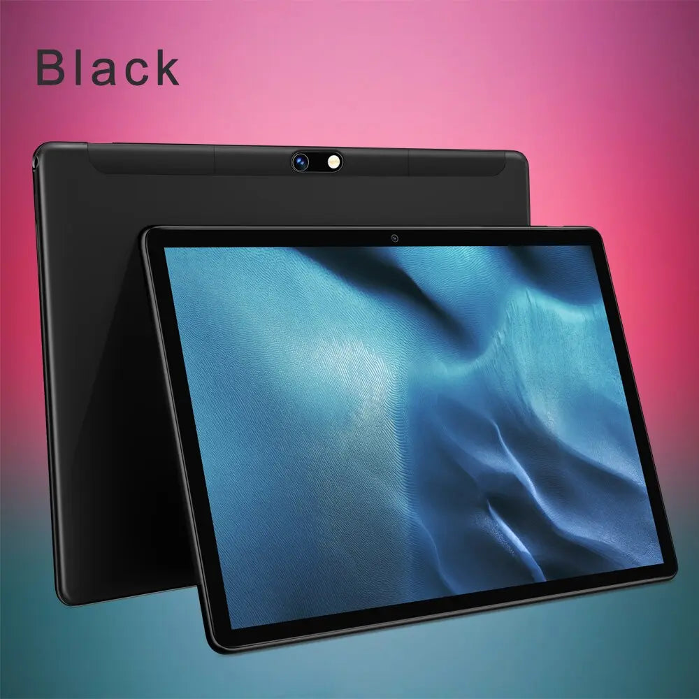 10" Android 7.0 Tablet PC with SIM      with-Cover-Case-Black-Russian-Federation PST PS Tradings