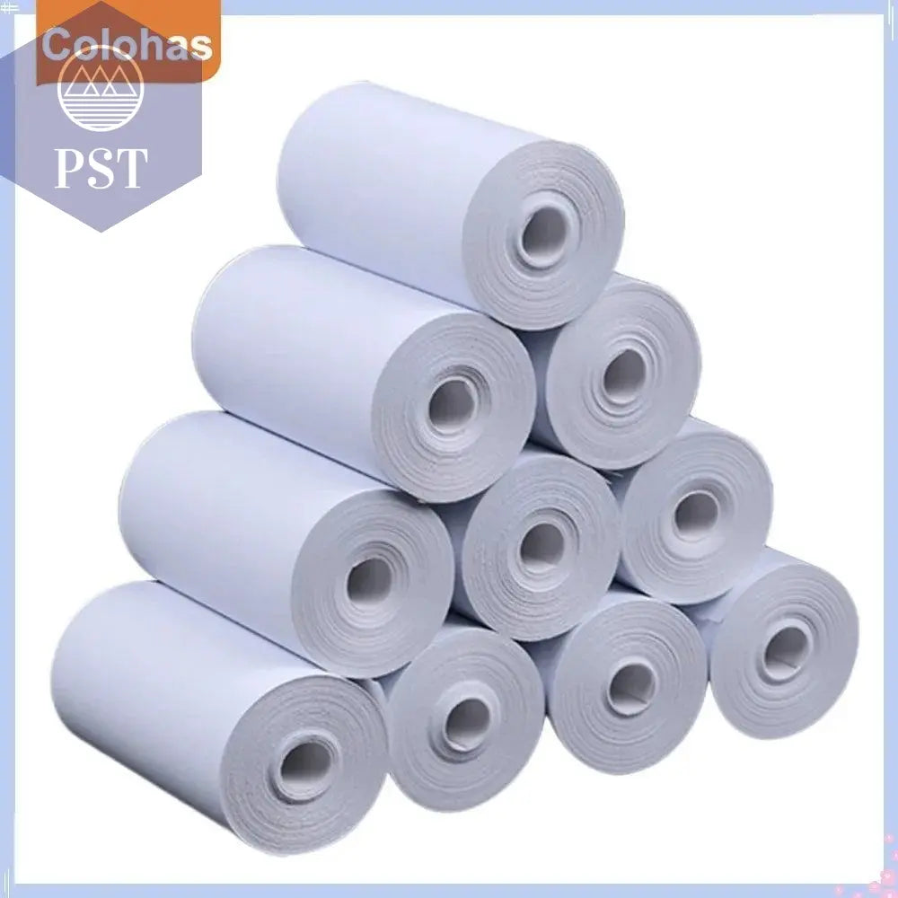 5/10/15/20 57*25mm Thermal Paper White Children Camera Instant Print Kids Camera Printing Paper Replacement Accessories Parts - PST PS Tradings