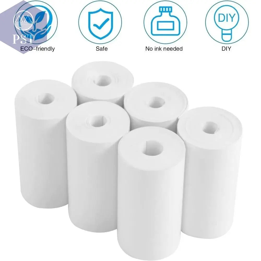 5/10/15/20 57*25mm Thermal Paper White Children Camera Instant Print Kids Camera Printing Paper Replacement Accessories Parts - PST PS Tradings