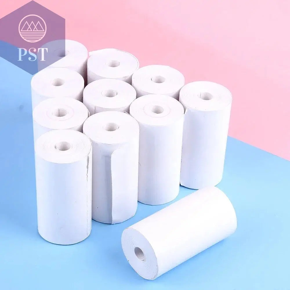 5/10/15/20 57*25mm Thermal Paper White Children Camera Instant Print Kids Camera Printing Paper Replacement Accessories Parts - PST PS Tradings