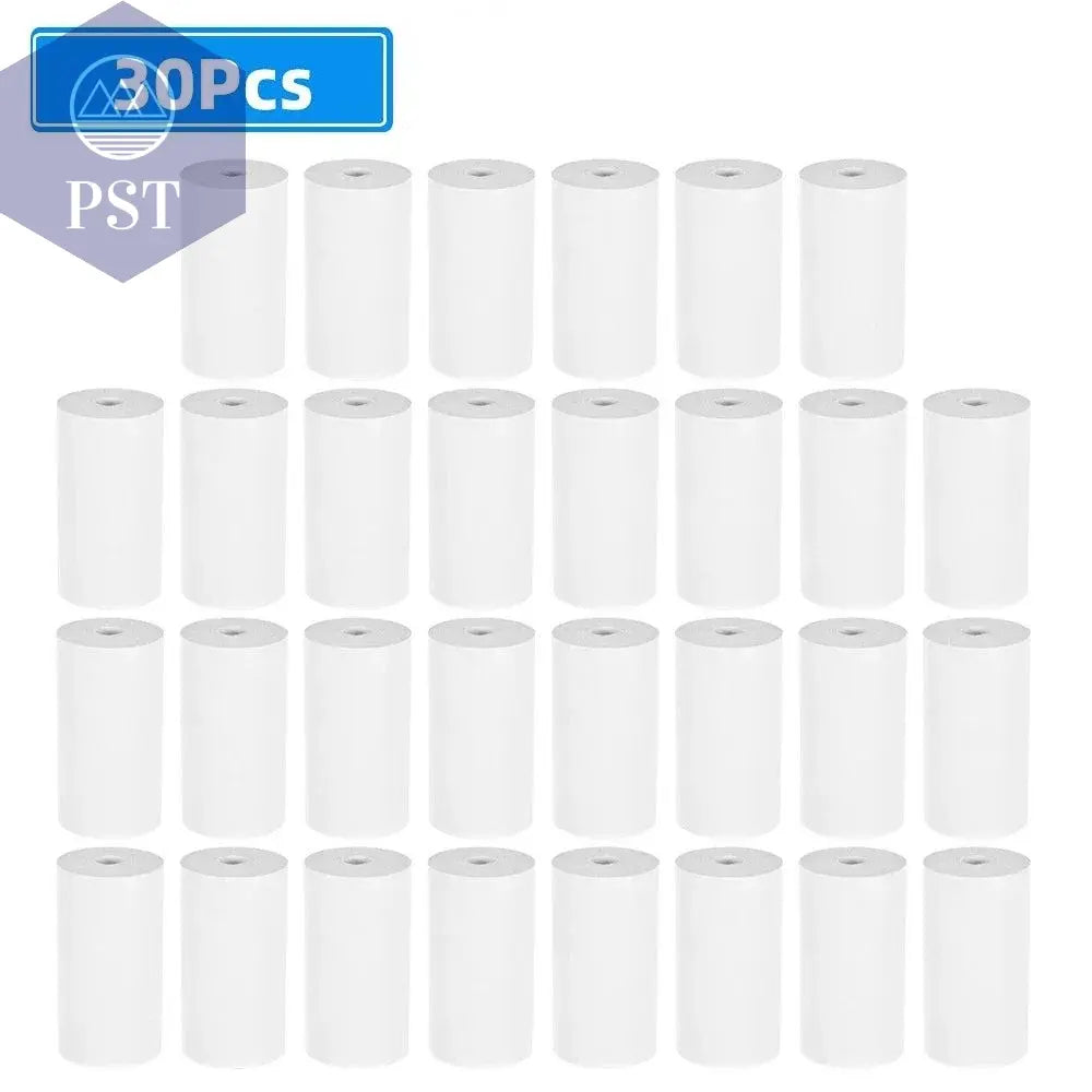 5/10/15/20 57*25mm Thermal Paper White Children Camera Instant Print Kids Camera Printing Paper Replacement Accessories Parts - PST PS Tradings