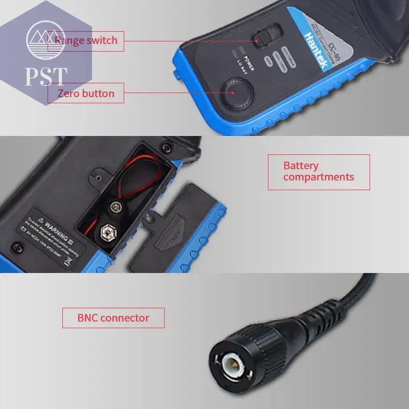 AC/DC-Stromzangenmessgerät Hantek Oszilloskope CC65 CC650 AC/DC 20 kHz 400 Hz Bandbreite 1 mV/10 mA 65 A/650 A mit BNC-Stecker  Tools - Hand Tools - Industrial Tweezers     PST PS Tradings