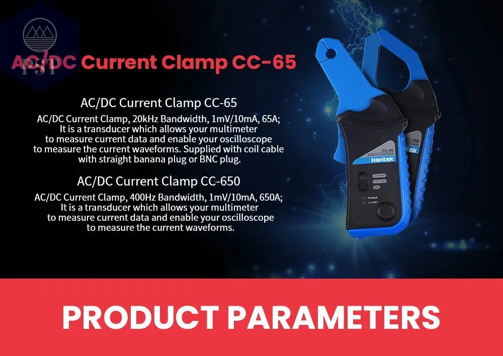 AC/DC-Stromzangenmessgerät Hantek Oszilloskope CC65 CC650 AC/DC 20 kHz 400 Hz Bandbreite 1 mV/10 mA 65 A/650 A mit BNC-Stecker  Tools - Hand Tools - Industrial Tweezers     PST PS Tradings