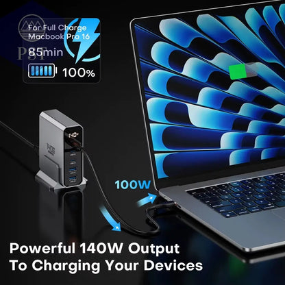 Asome Tech 140W Gan Usb Typ C Schnell Ladegerät Mehrere Anschlüsse Qc 4,0 Pd Schnell Ladegerät Für Macbook Laptop Tablet Iphone 14 Samsung S23 PST PS Tradings  PST PS Tradings  PST PS Tradings Asome Tech 140W Gan Usb Typ C Schnell Ladegerät Mehrere Anschlüsse Qc 4,0 Pd Schnell Ladegerät Für Macbook Laptop Tablet Iphone 14 Samsung S23