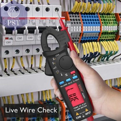BSIDE Digital Clamp Meter 1mA High-Precision Ammeter Pliers True RMS DC AC Current Car Repair Electrical Temp Tester Multimeter       PST PS Tradings