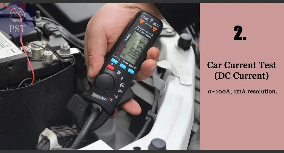 BSIDE Digital Clamp Meter 1mA High-Precision Ammeter Pliers True RMS DC AC Current Car Repair Electrical Temp Tester Multimeter       PST PS Tradings