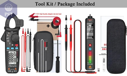 BSIDE Digital Clamp Meter 1mA High-Precision Ammeter Pliers True RMS DC AC Current Car Repair Electrical Temp Tester Multimeter       PST PS Tradings