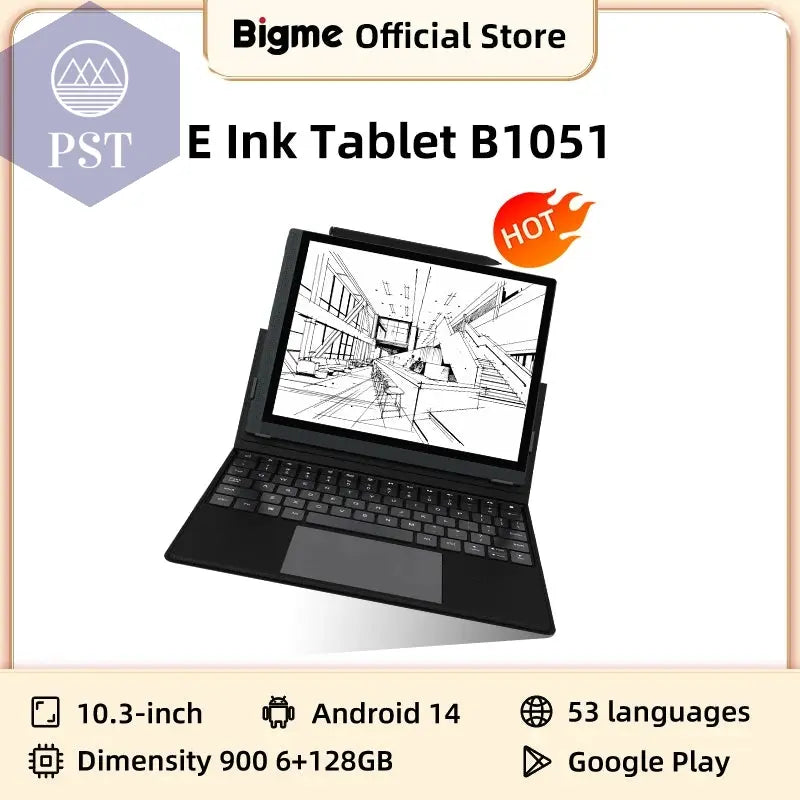 Bigme B1051 10.3'' E-Book Reader Android 14 e-book Tablet PST PS Tradings E-Book PST PS Tradings  PST PS Tradings
