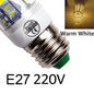 E27 LED Lamp E14 LED Bulb SMD5730 220V Corn Bulb 24 36 48 56 69 72LEDs Chandelier Candle LED Light For Home Ampoule       PST PS Tradings