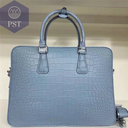 Echtes Krokodilleder Aktentasche mit Verschluss PST PS Tradings  PST PS Tradings  PST PS Tradings Echtes Krokodilleder Aktentasche mit Verschluss