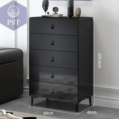 Elegante Minimalist Kommode für Ihr Zuhause PST PS Tradings  PST PS Tradings Black-5drawer PST PS Tradings
