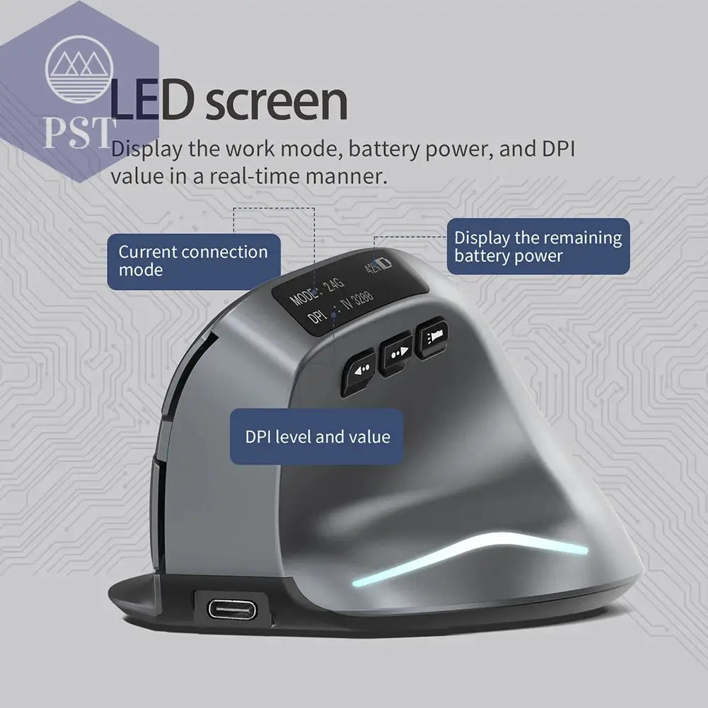 F-26C 2.4GHz Ergonomische Gaming Maus PST PS Tradings   F-26C 2.4GHz Ergonomische Gaming Maus