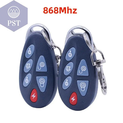 Focus 433Mhz or 868Mhz PB-403R Remote Control Arm Disarm Home Arm SOS 6 Key Function Wireless Alarm Remote Keyfob - PST PS Tradings