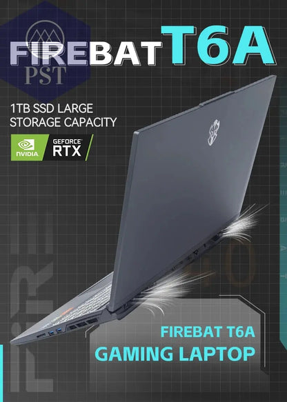 Gaming Laptop FIREBAT T6A 16 Zoll Intel i7 RTX 4060 PST PS Tradings  PST PS Tradings 32GB-RAM-1TB-SSD-EU-Intel-I7-12650H PST PS Tradings Gaming Laptop FIREBAT T6A 16 Zoll Intel i7 RTX 4060