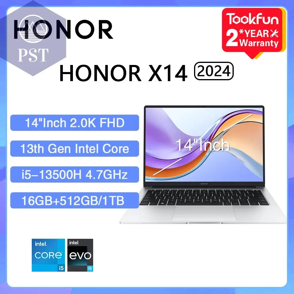HONOR MagicBook X14 Pro Intel i5 16GB RAM 512GB Laptop PST PS Tradings Laptops PST PS Tradings  PST PS Tradings HONOR MagicBook X14 Pro Intel i5 16GB RAM 512GB Laptop Laptops