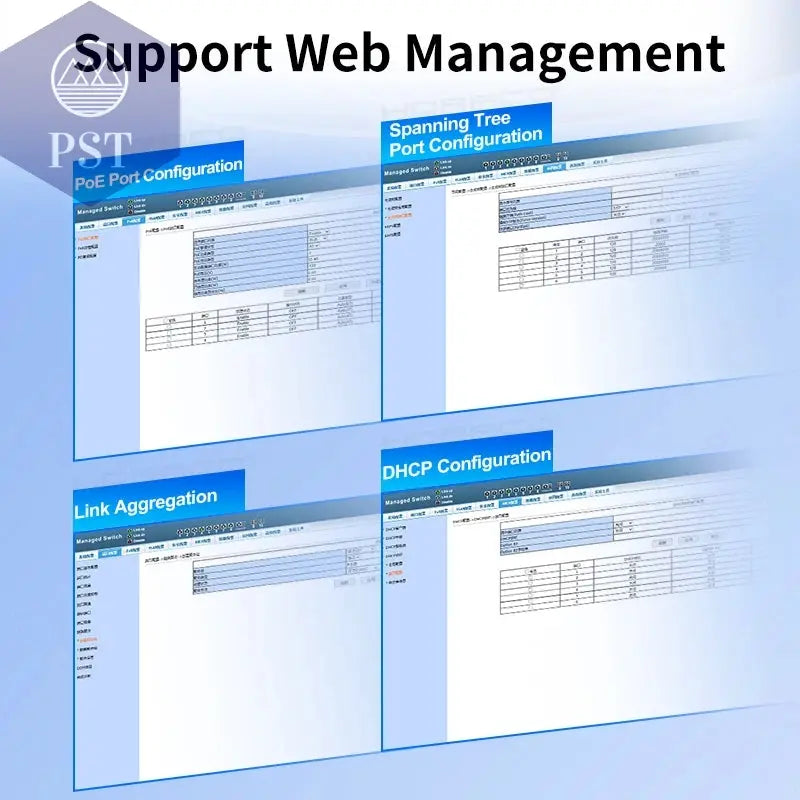 HORACO 2.5Gb 8-Port PoE Switch mit 10G SFP+ PST PS Tradings Netzwerkswitch PST PS Tradings  PST PS Tradings HORACO 2.5Gb 8-Port PoE Switch mit 10G SFP+ Netzwerkswitch