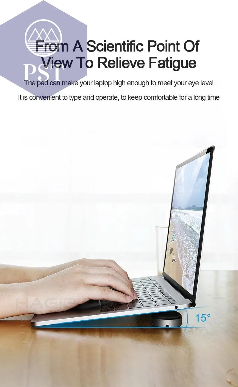 Hagibis Laptop Stand Portable Cooling Pad For MacBook Laptop Portable Cool Ball Heat Dissipation Skidproof Pad Cooler Stand - PST PS Tradings