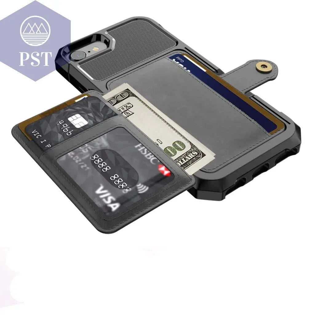 Hard Protective Wallet Case for iPhone       PST PS Tradings
