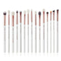 Jessup Makeup Brushes Set 15pcs Make up Brush Tools kit Eye Liner Shader natural-synthetic hair Rose Gold/Black T157 - PST PS Tradings