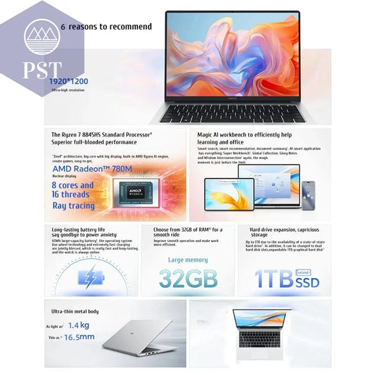 Honor X14 Plus Laptop: R7, 16GB RAM, 512GB SSD Win11 Notebook Laptops PST PS Tradings Laptop PST PS Tradings FHD60Hz-R7-16G-512GB-Russian-Federation PST PS Tradings Honor X14 Plus Laptop: R7, 16GB RAM, 512GB SSD Win11 Notebook Laptops Laptop