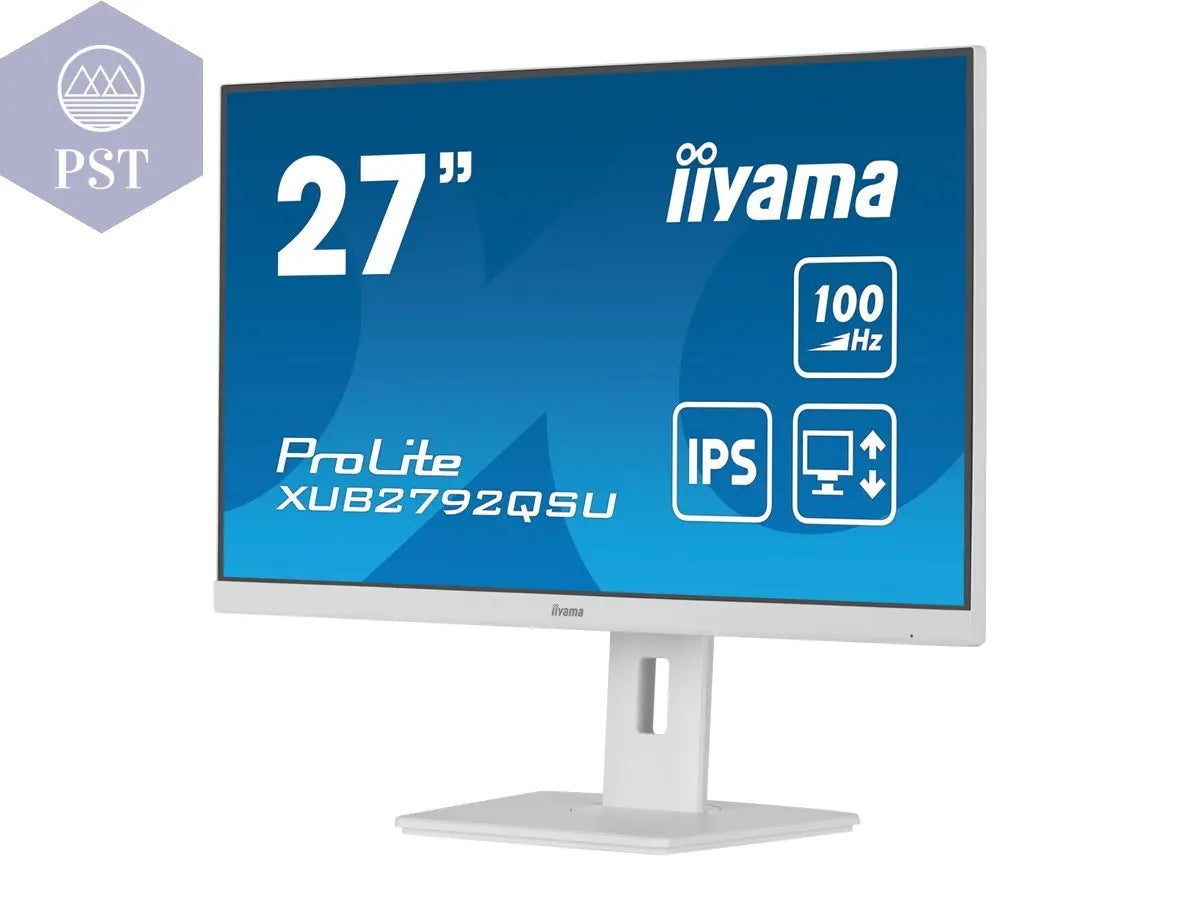 IIYAMA XUB2792QSU-W6 27Zoll Monitor IPS Display 100Hz 0,4ms Speakers FreeSync 2560x1440 250cdm2&nbsp; HDMI DP USB PST PS Tradings Monitor PST PS Tradings  PST PS Tradings