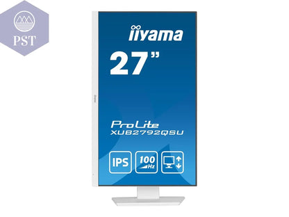 IIYAMA XUB2792QSU-W6 27Zoll Monitor IPS Display 100Hz 0,4ms Speakers FreeSync 2560x1440 250cdm2&nbsp; HDMI DP USB PST PS Tradings Monitor PST PS Tradings  PST PS Tradings