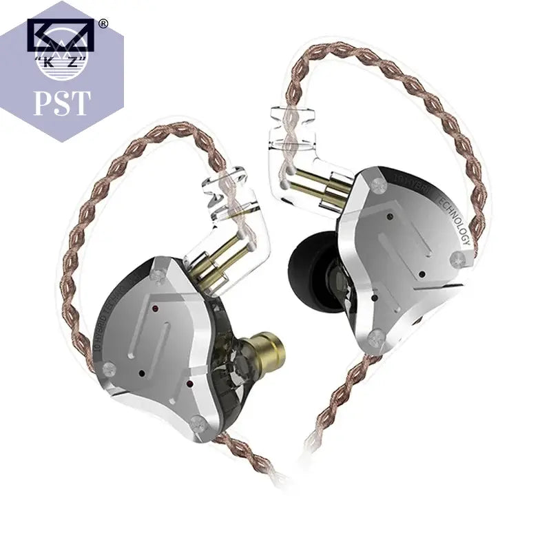 KZ ZS10 Pro: Premium Noise Cancelling Earphones PST PS Tradings  ZS10Pro Purple NoMic / Russian Federation KZ ZS10 Pro: Premium Noise Cancelling Earphones