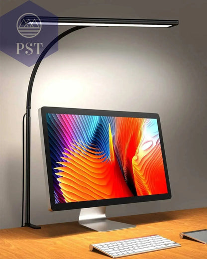 LED Desk Lamp for Office Home, Eye-Caring Desk Light Lamp with Stepless Dimming Adjustable Flexible Gooseneck Adjustable Light - Property & Safety Tradings