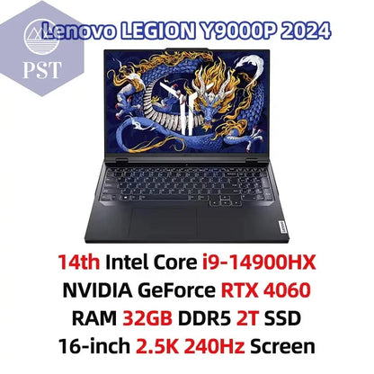 Lenovo Legion Y9000P E-Sports Gaming Laptop i9 14900HX RTX 4060-4090 32GB 1TB 2TB PST PS Tradings Laptop PST PS Tradings i9-14900HX-32G-2T-spain PST PS Tradings