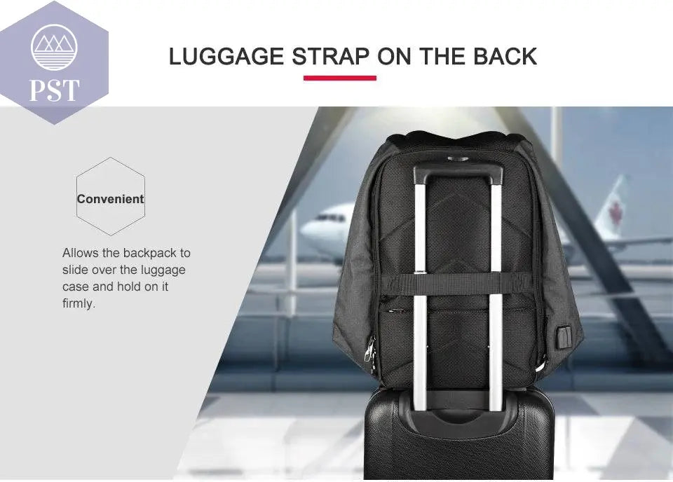 Lifetime Warranty Backpack For Men For Women 14-15.6 Laptop Backpack Bag Anti Theft Backpack Travel Backpack For School Mochila - Property & Safety Tradings