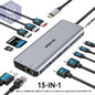 MOKiN 14-in-1 USB C Hub mit HDMI und VGA PST PS Tradings  PST PS Tradings 13-iN-2HDMI-DP-Poland PST PS Tradings