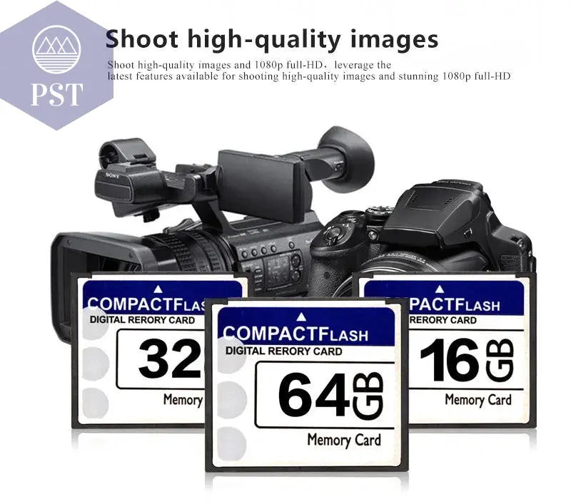 Real Capacity Memory Card 256MB 512MB 1GB 2GB 4GB 8GB 16GB 32GB 64GB CF Card 128GB Compact Flash Card Free Shipping - PST PS Tradings